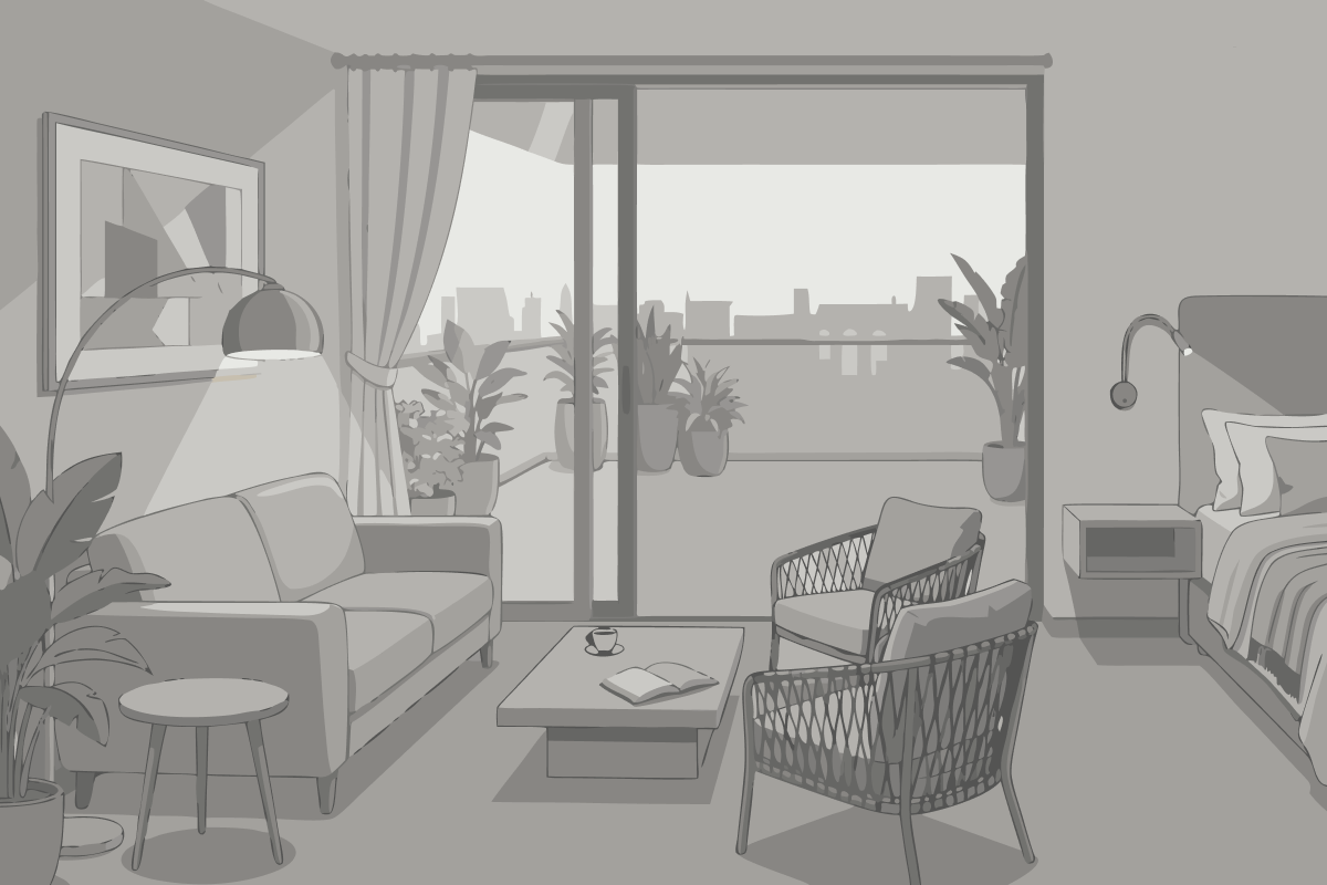 Appartamento con 1 Camera da Letto (2 Adulti) - Dependance